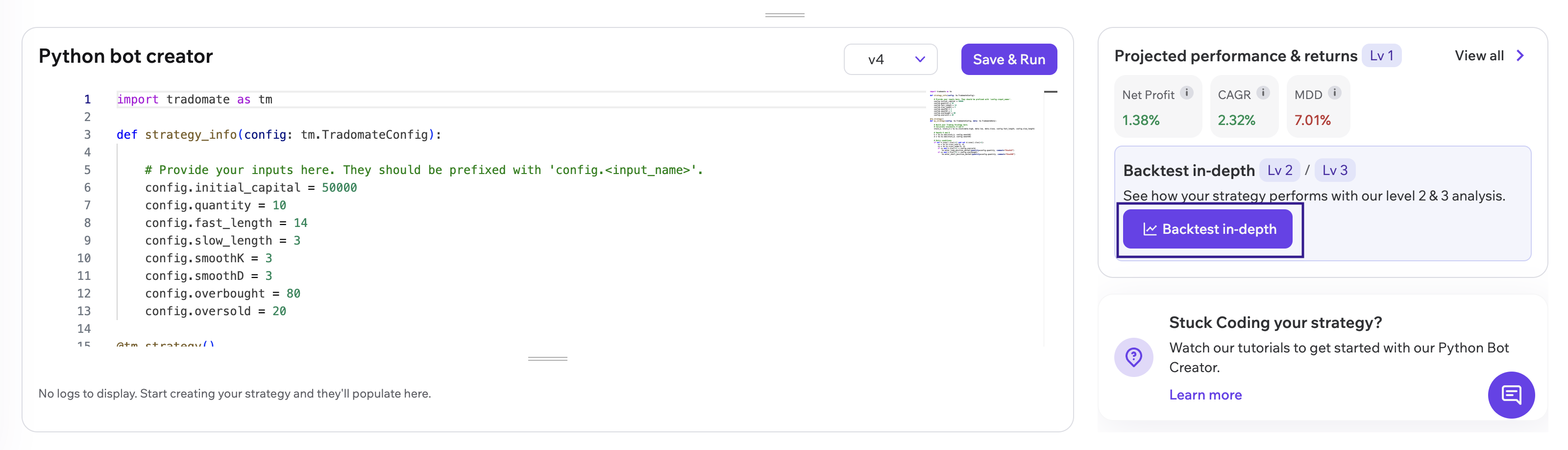In-Depth Backtesting